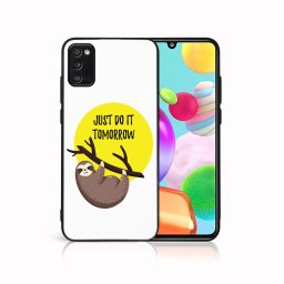 MY ART Védőtok Samsung Galaxy A41 SLOTH (188)