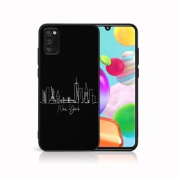 MY ART Védőtok Samsung Galaxy A41 NEW YORK-hoz (207)