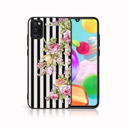 MY ART Védőtok Samsung Galaxy A41 STRIPS (176) készülékhez