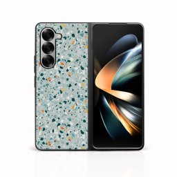 MY ART Védőtok Samsung Galaxy Z Fold6 5G BLUE TERRAZZO (164) készülékhez