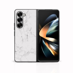 MY ART Védőtok Samsung Galaxy Z Fold6 5G WHITE MARBLE készülékhez (144)