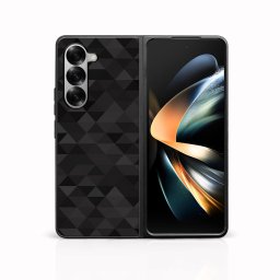 MY ART Védőtok Samsung Galaxy Z Fold6 5G BLACK TRIANGLES (232) készülékhez
