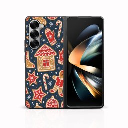 MY ART Karácsonyi mintás tok Samsung Galaxy Z Fold6 5G CHRISTMAS (069)