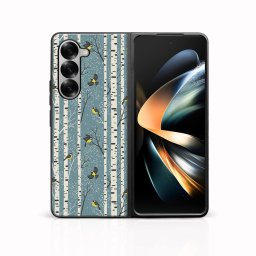 MY ART Karácsonyi dizájnnal ellátott tok Samsung Galaxy Z Fold6 5G BIRCH (072)