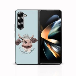 MY ART Védőtok Samsung Galaxy Z Fold6 5G HAPPY COW (181) készülékhez