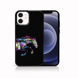 MY ART Védőtok Apple iPhone 12 mini HORSE (249) készülékhez
