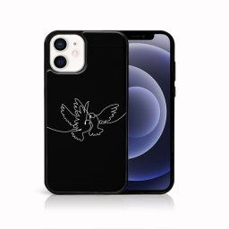 MY ART Védőtok Apple iPhone 12 mini WHITE DOVE (195) készülékhez