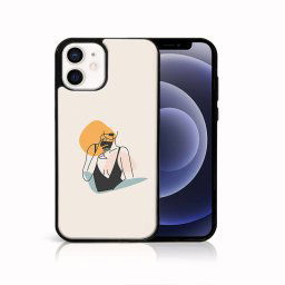MY ART Védőtok Apple iPhone 12 mini WOMAN (197) készülékhez