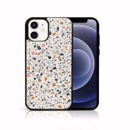 MY ART Védőtok Apple iPhone 12 mini BEIGE TERRAZZO (162) készülékhez