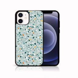 MY ART Védőtok Apple iPhone 12 mini BLUE TERRAZZO (164) készülékhez