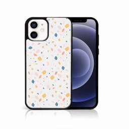 MY ART Védőtok Apple iPhone 12 mini ORANGE TERRAZZO készülékhez (165)