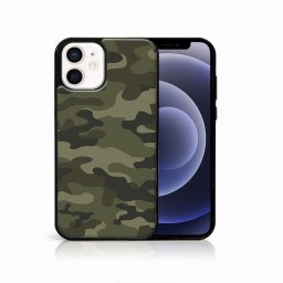 MY ART Védőtok Apple iPhone 12 mini GREEN CAMO (235) készülékhez