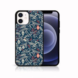MY ART Karácsonyi dizájnú tok Apple iPhone 12 mini MISTLETOE (070)