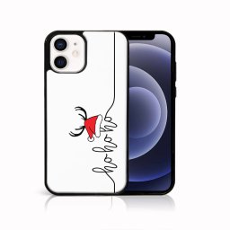 MY ART Karácsonyi mintás tok Apple iPhone 12 mini HOHOHO (073)