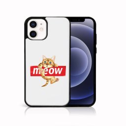 MY ART Védőtok Apple iPhone 12 mini MEOW (183) készülékhez