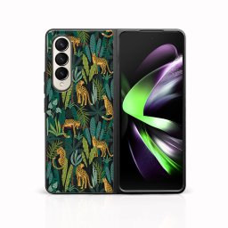MY ART Védőtok Samsung Galaxy Z Fold4 5G LEOPARD (239) készülékhez