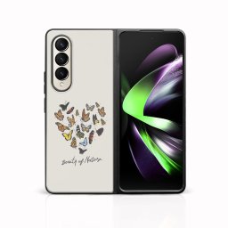 MY ART Védőtok Samsung Galaxy Z Fold4 5G BUTTERFLIES (240) készülékhez