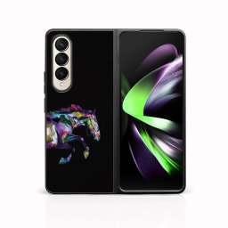 MY ART Védőtok Samsung Galaxy Z Fold4 5G HORSE (249) készülékhez