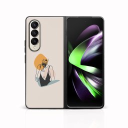 MY ART Védőtok Samsung Galaxy Z Fold4 5G WOMAN (197) készülékhez