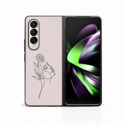 MY ART Védőtok Samsung Galaxy Z Fold4 5G ROSE GIRL (198) készülékhez