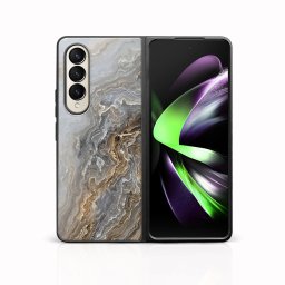 MY ART Védőtok Samsung Galaxy Z Fold4 5G BEIGE készülékhez (151)