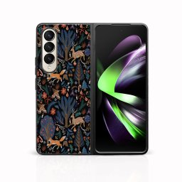 MY ART Karácsonyi dizájnnal ellátott tok Samsung Galaxy Z Fold4 5G WINTER (071)