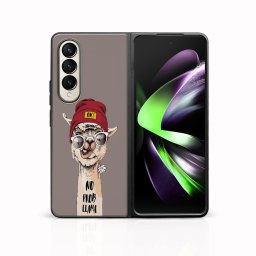 MY ART Védőtok Samsung Galaxy Z Fold4 5G PROBLLAMA (187) készülékhez