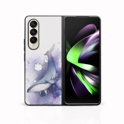 MY ART Védőtok Samsung Galaxy Z Fold 3 5G WHALE (242) készülékhez