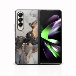 MY ART Védőtok Samsung Galaxy Z Fold 3 5G GREY MARBLE (140) készülékhez