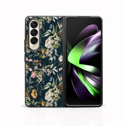 MY ART Védőtok Samsung Galaxy Z Fold 3 5G FLORAL (158) készülékhez