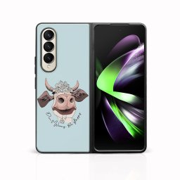 MY ART Védőtok Samsung Galaxy Z Fold 3 5G HAPPY COW (181) készülékhez