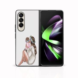 MY ART Védőtok Samsung Galaxy Z Fold 3 5G BABY GIRL (111) készülékhez