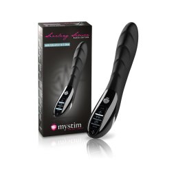 mystim Sizzling Simon - elektro-stimuláló vibrátor (fekete)