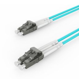 Duplex multimode OM4 fiber optikai patch kábel 2m kék Gembird (CFO-MDOM4-LC/LC-2M)