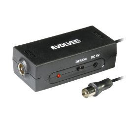 EVOLVEO Amp 1, FM/DAB /DVB-T2 antennaerősítő, LTE, 4G, 5G szűrő