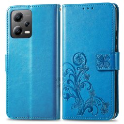 ART FLOWERS Pénztárcahuzat Xiaomi Poco X5 5G kék