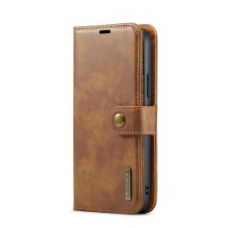 DG.MING Wallet tok 2 az 1-ben Samsung Galaxy A34 5G barna