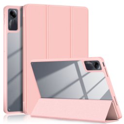 CRYSTAL Flip tok Xiaomi Redmi Pad SE rózsaszín