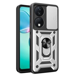 RING KAMERA Borító tartóval Honor X7b ezüsthöz