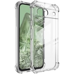 IMAK Szilikon védőtok átlátszó Google Pixel 8a telefonhoz