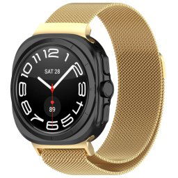 MILANESE Fémszíj Samsung Galaxyhoz Watch Ultra 47mm arany
