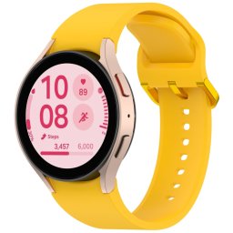 SILICONE Cserélhető szíj a Samsung Galaxyhoz Watch7 ( 40mm / 44mm ) sárga