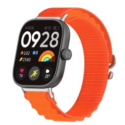 NYLON Cserélhető heveder Xiaomi Redmi Watch 5 narancssárga