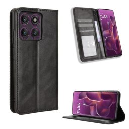 BUSINESS Pénztárca tok Motorola Edge 60 Pro készülékhez, fekete