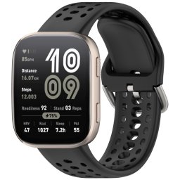 AIRY Szilikon szíj Amazfit Bip 6 fekete
