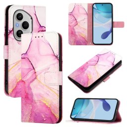 ART MARBLE Pénztárca tok Honor 400 Pro 5G PINK telefonhoz