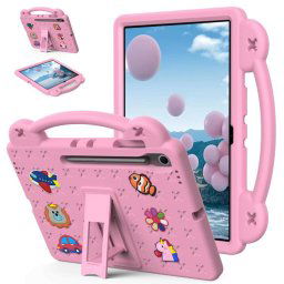 FANY Gyerek tablet tok Samsung Galaxy Tab S10 FE+ rózsaszín
