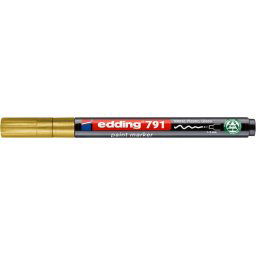 EDDING Lakkmarker, 1-2 mm, PCR, EDDING "791", arany