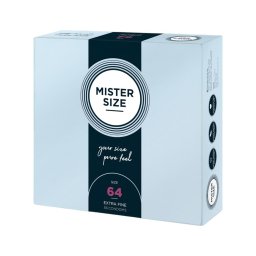 Mister Size vékony óvszer - 64mm (36db)