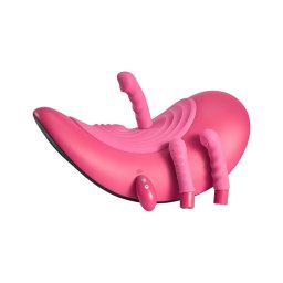 VibePad Rideon - pulzáló G-pont és csiklóizgató hinta (pink)
